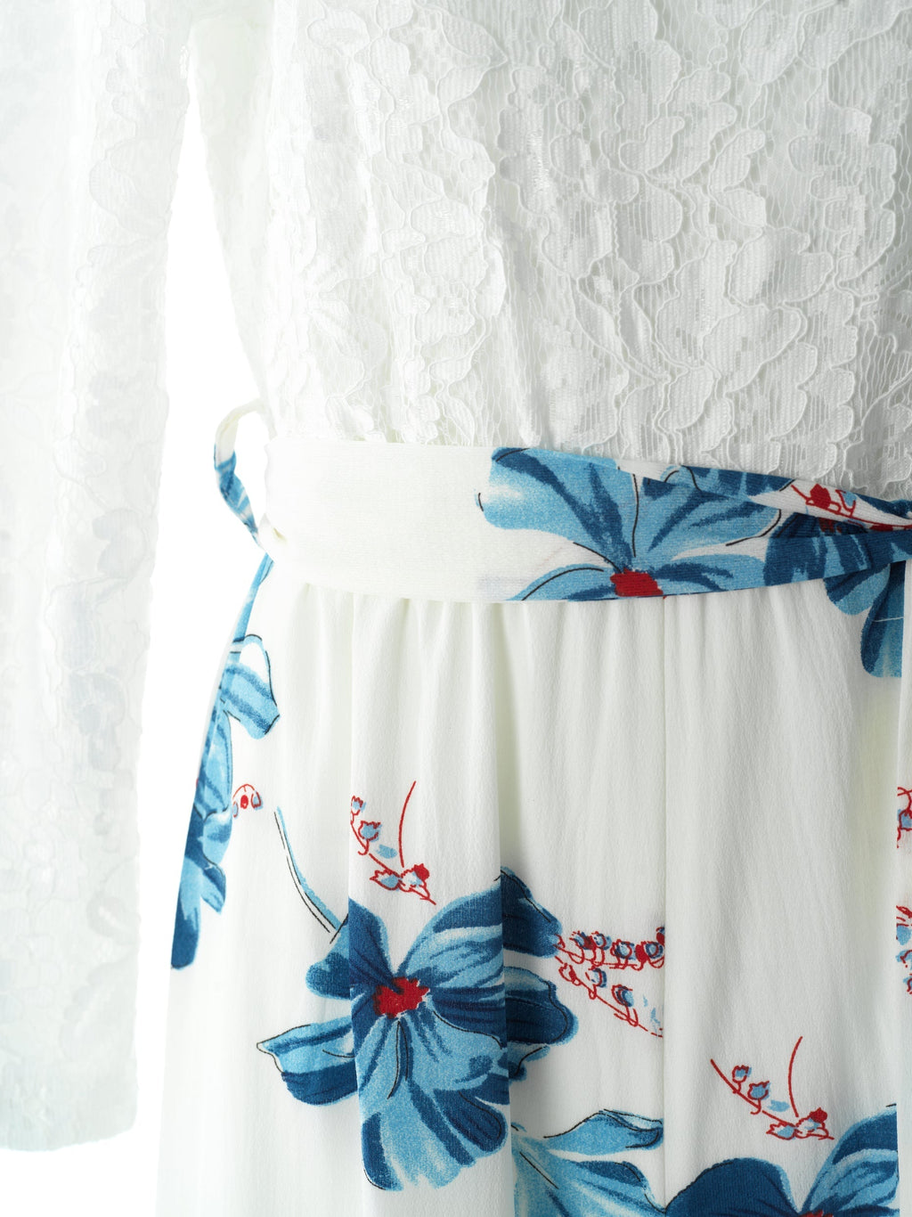 Blair White Floral Jumpsuit