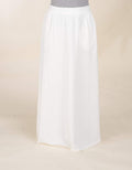 Aria White Classic Maxi Skirt