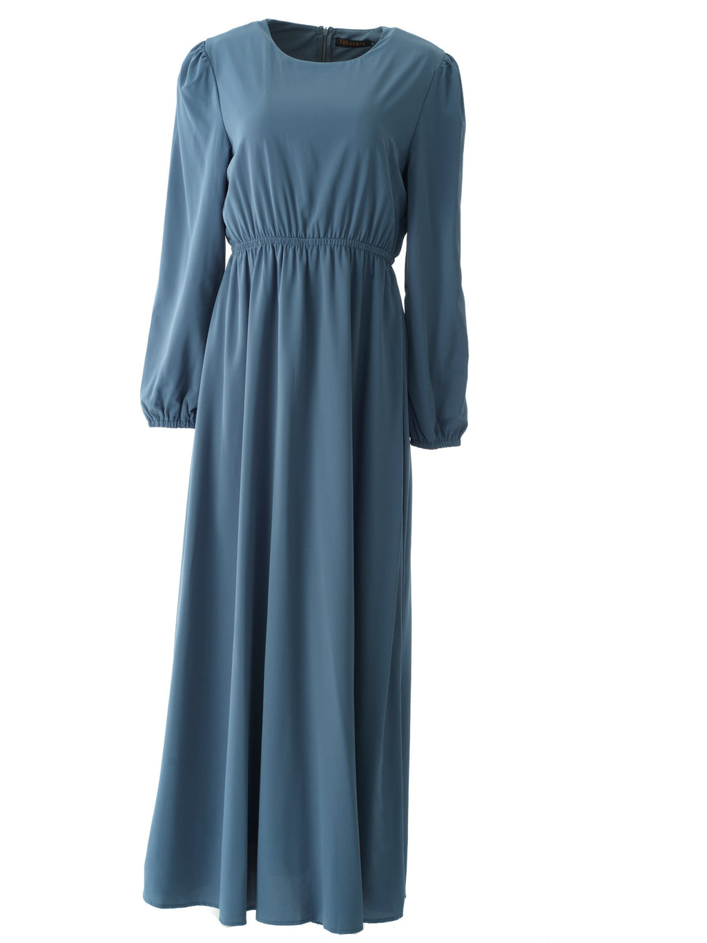 Crosby Dusty Blue Belted Maxi Dress